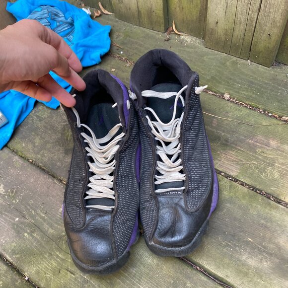 2021 Air Jordan 13 Retro Court Purple Size 10.5 - Picture 5 of 8